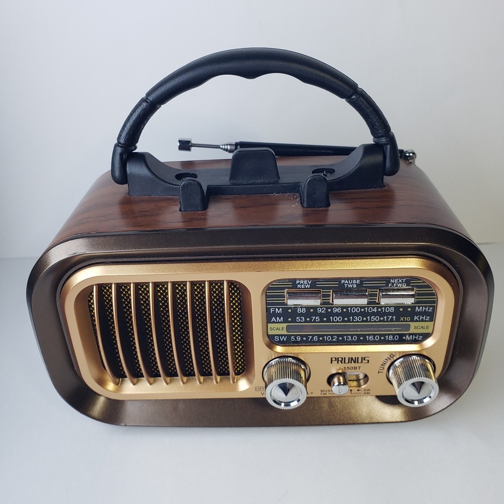 PRUNUS J-150 Portable Radio Bluetooth Charge Cord, Does Not Incl. Solar Panel